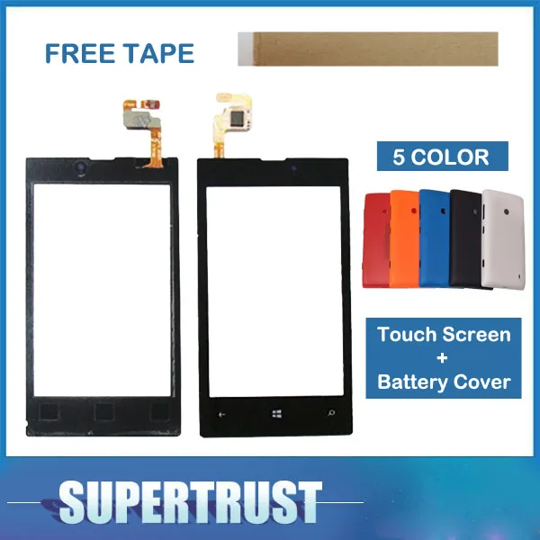 4 0 дюйма для Nokia Lumia 520 N520 RM 915 сенсорный экран дигитайзер Передняя стеклянная линза