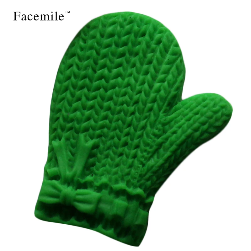 Рождественская форма для мыла в форме перчатки сахарное ремесло украшение торта