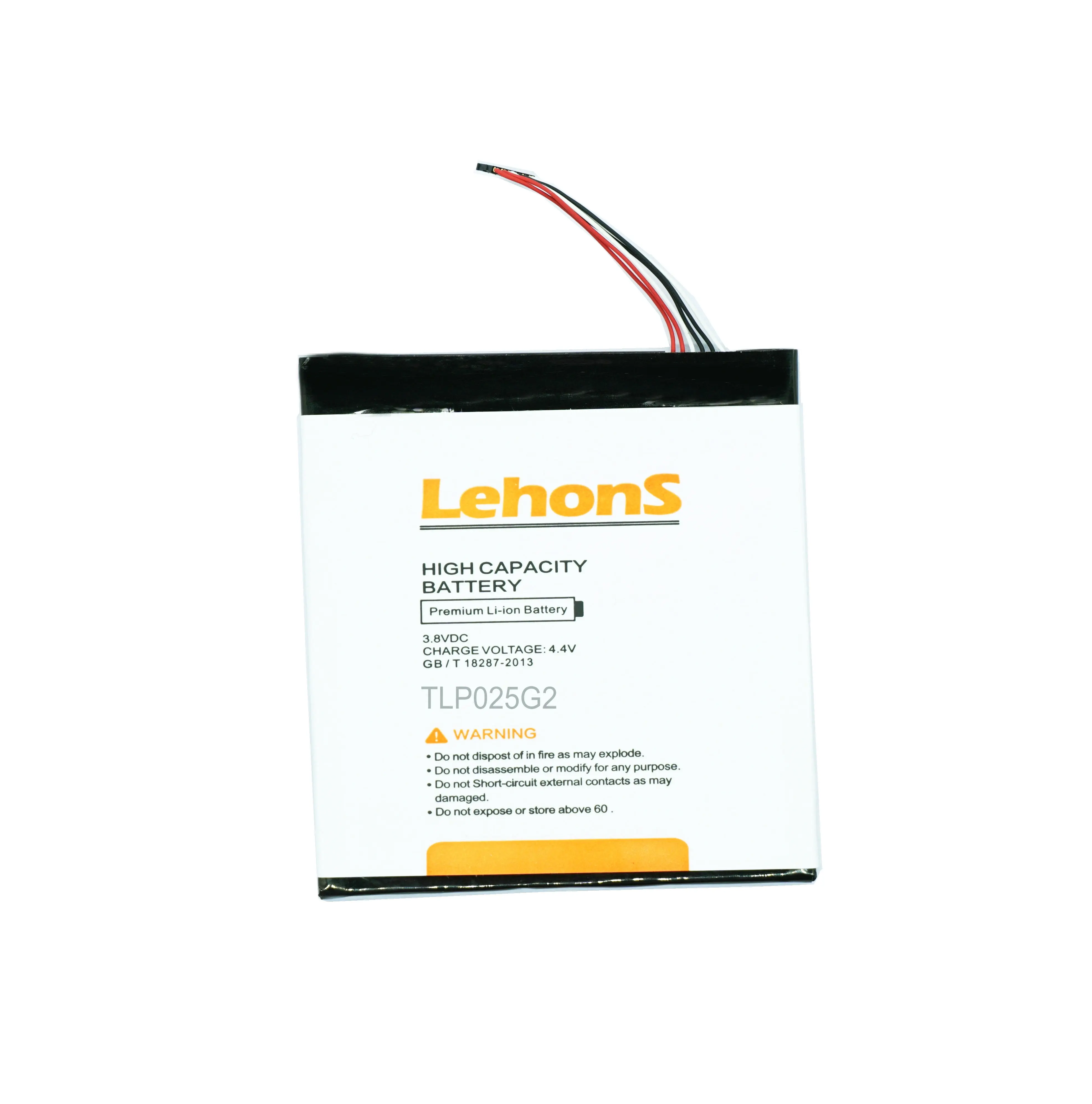 Аккумулятор LehonS 1x для Alcatel One Touch Pixi 4 7 0 9003X TLP025G2 TLP025GC 2580 мАч/Вт/ч 40 г | Мобильные