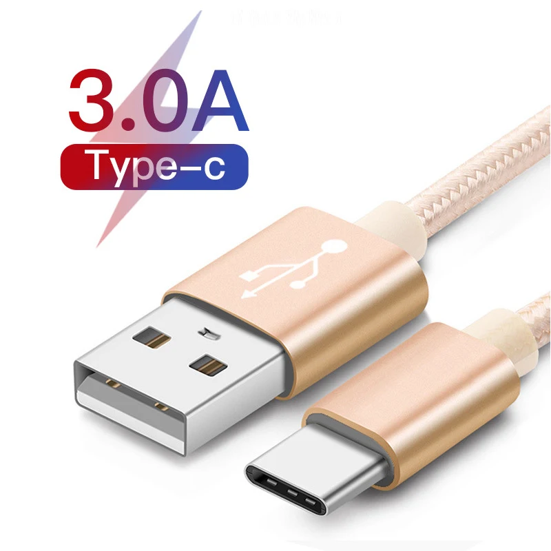 USB кабель USBC типа C для samsung S10 S9 Plus huawei P30 Pro type C кабель для быстрой зарядки телефона USB C шнур для Xiaomi кабель USBC
