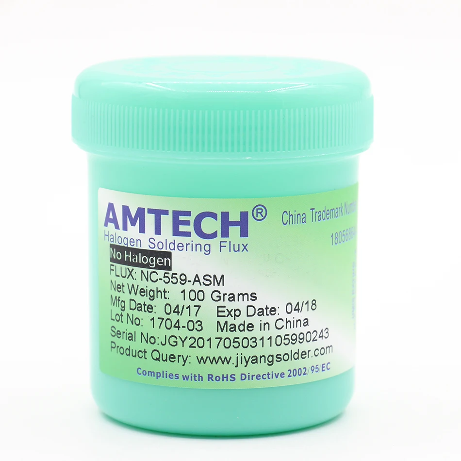 AMTECH NC-559-ASM 100 г без свинца паяльная флюсовая сварочная паста