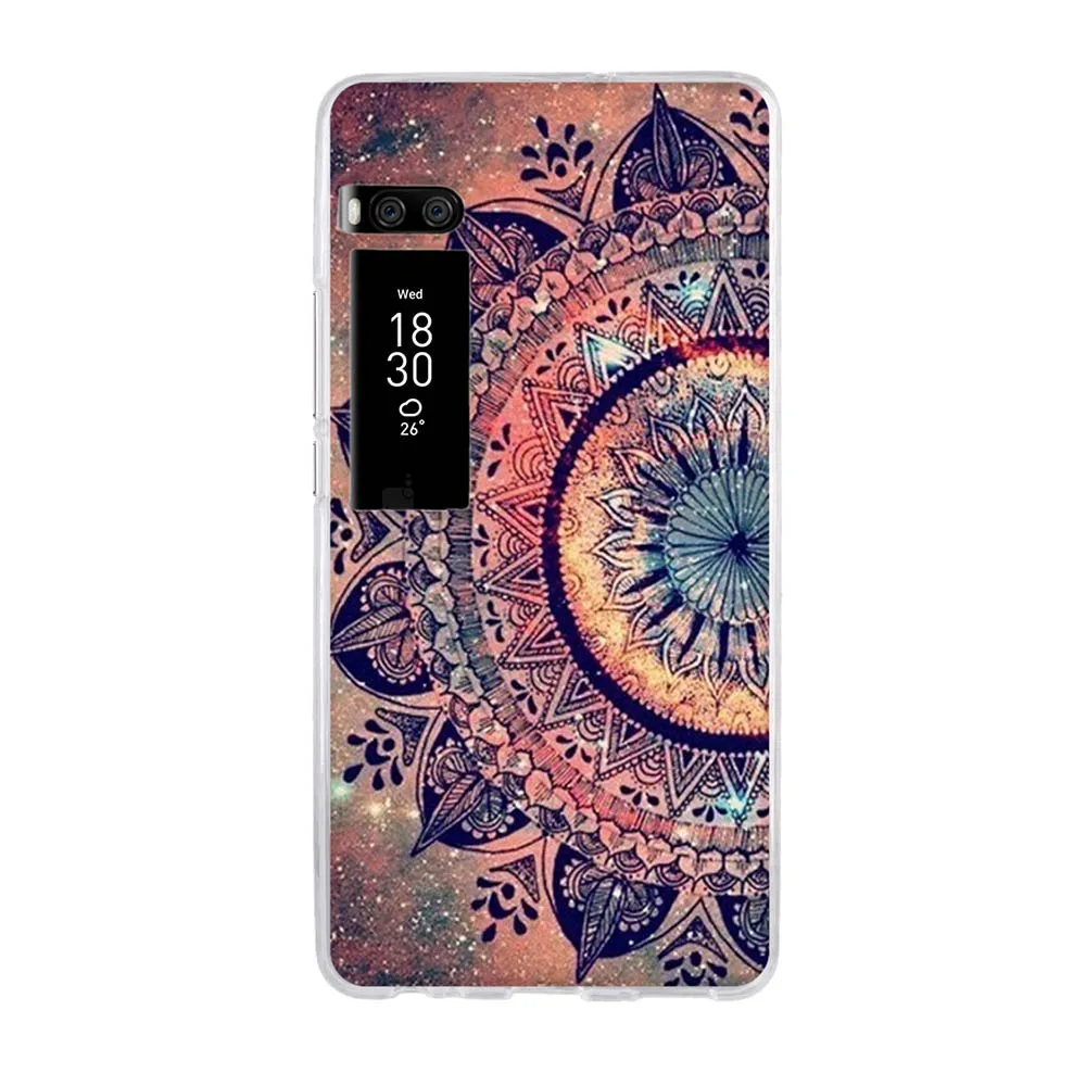 Силиконовый чехол для Meizu Pro 7 plus 5 дюйма с милым рисунком мягкий бампер
