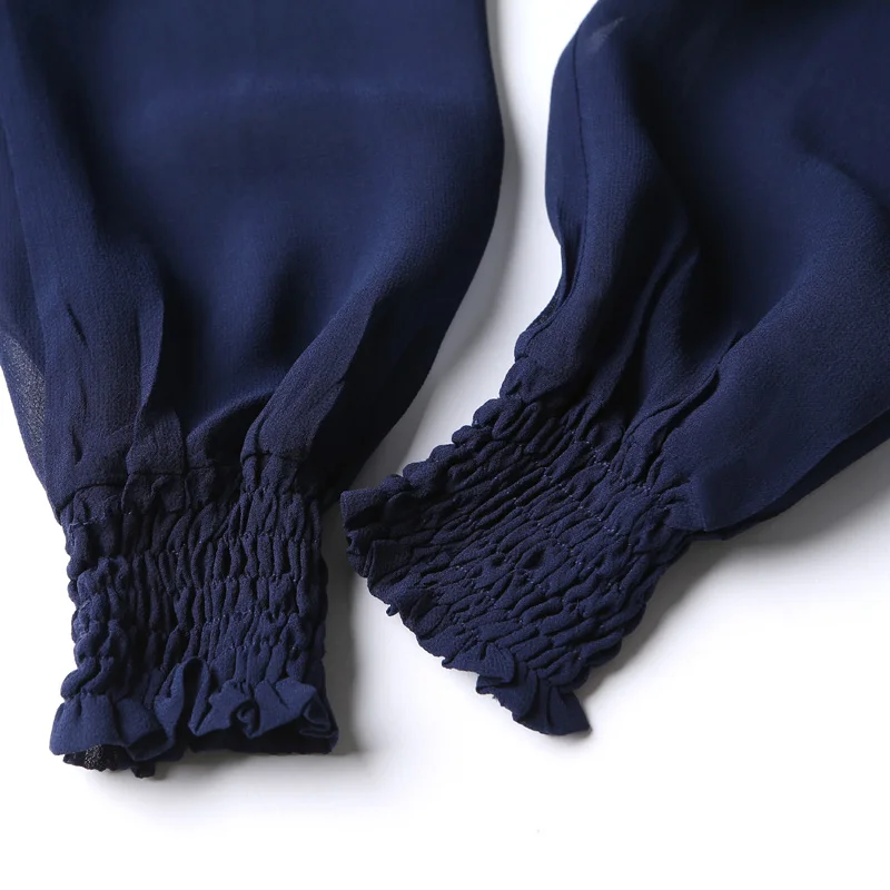 Женские шелковые комбинезоны VOA элегантные офисные большого размера с