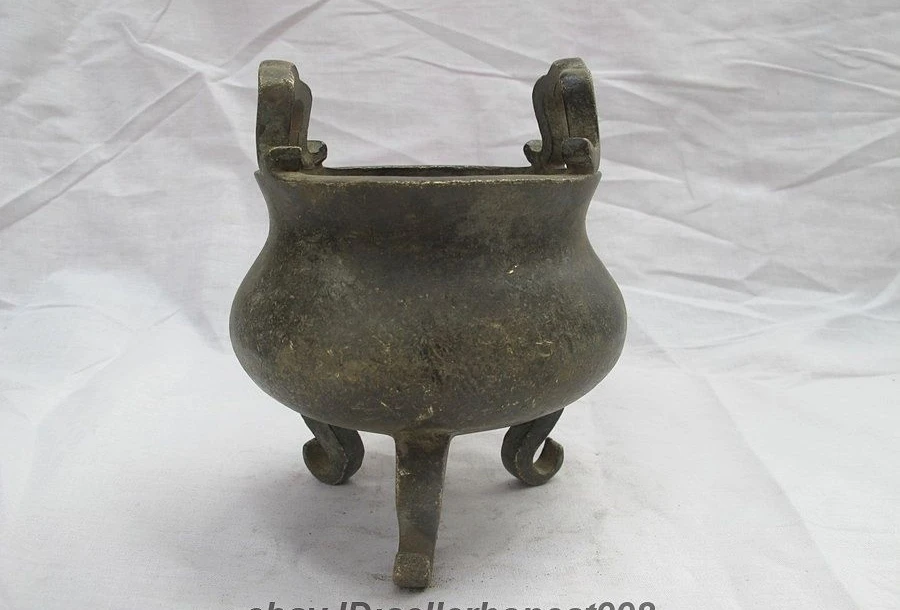 

China Antique Bronze Censer Small incense burner before the Buddha