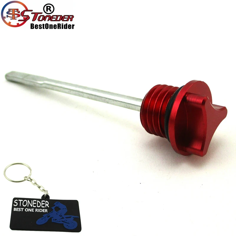 STONEDER CNC Dip Stick масляный щуп двигателя для Lifan YX 125cc 140cc 150cc 200cc 250cc Stomp YCF IMR SSR Thumpstar GPX