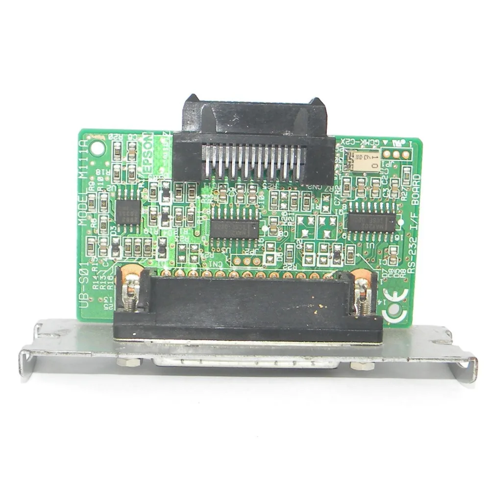 Интерфейс RS232 для EPSON UB S01 I/F модель платы M111A карты 88III 88V 88IV H6000 Запчасти
