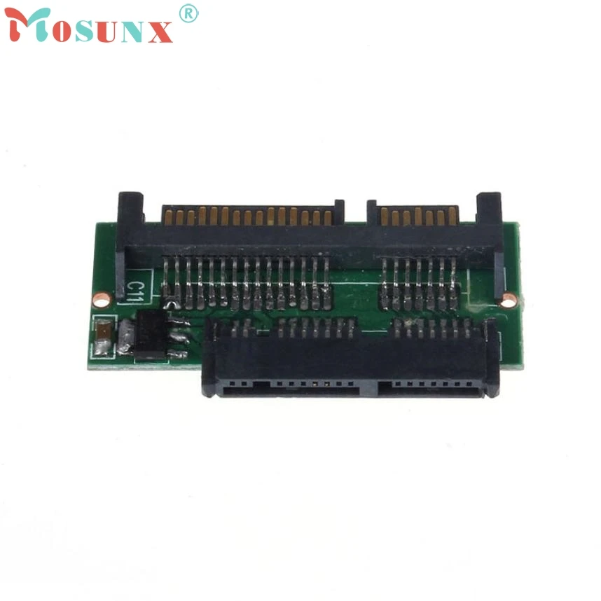 Del 1 8 дюймов Micro SATA HDD SSD 3 В до 2 5 дюйма 22PIN в адаптер sz0122 |