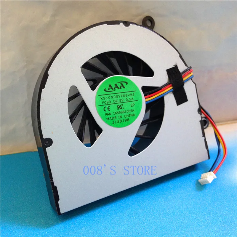 New CPU Cooler Fan Fit For Lenovo Ideapad G400 G405 G500 G505 G500A G490 G410 G510 4 Wires Laptop Cooling DIY Replacement | Компьютеры и