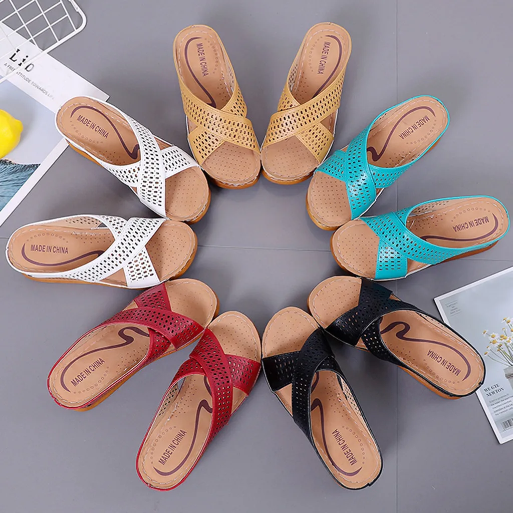 SAGACE Модные женские тапочки на плоской подошве Женские Повседневные слипоны