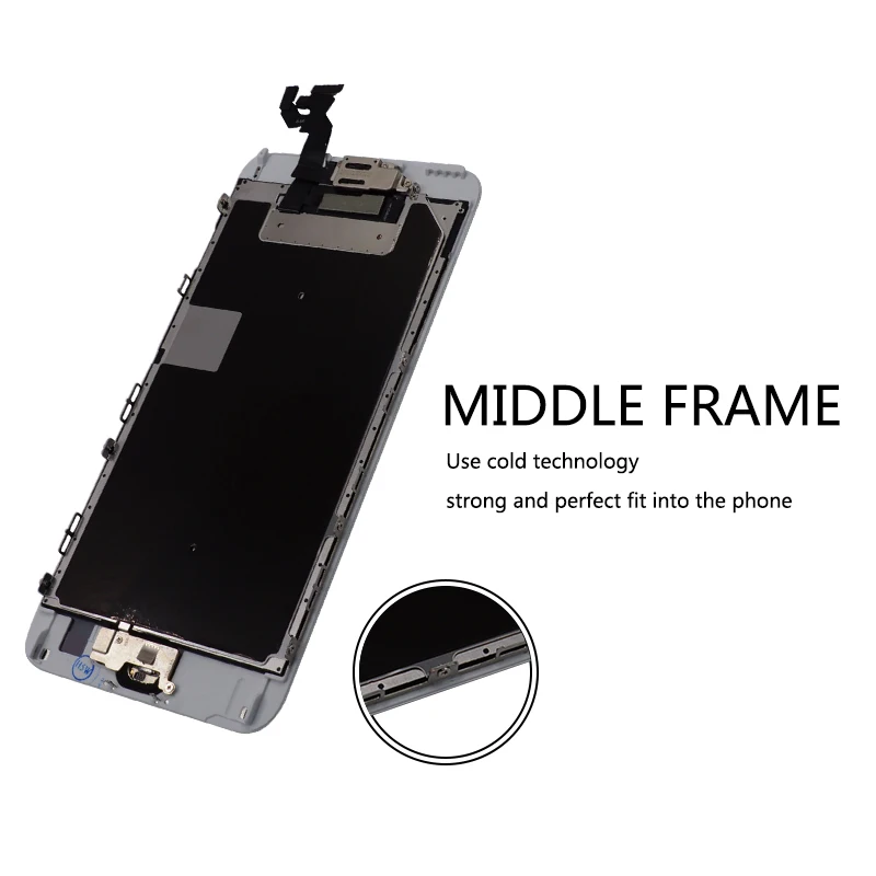 1PC Full Set LCD For iPhone 6S plus Display Home button+Front camera+3D Touch Screen Digitizer Assembly DHL shipping | Мобильные
