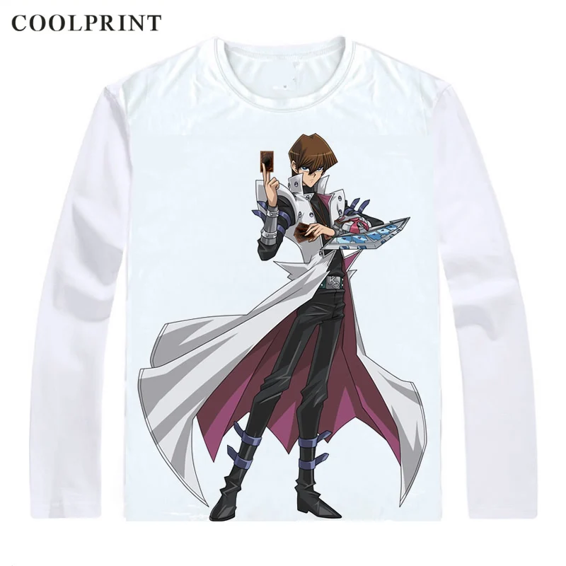 Style 1 Kaiba сэто Кайба футболка Duel Monsters Yuu Gi Ou Yu-Gi-Oh King of Games футболка Повседневная Винтажная футболка футболки с длинными рукавами и принтом - Цвет: Style 1