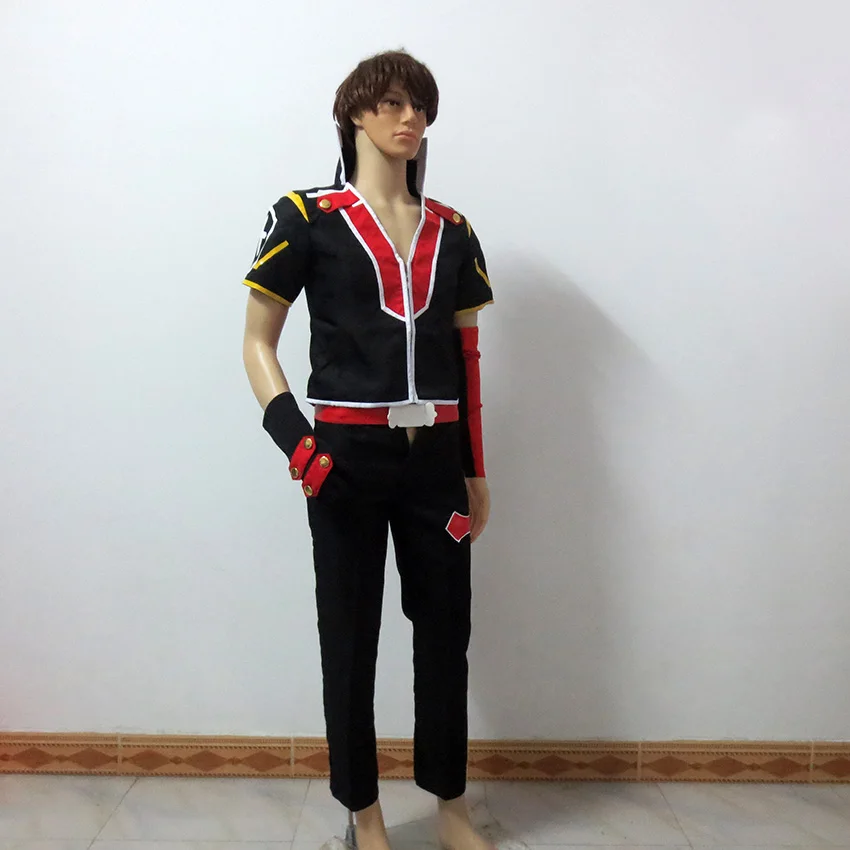 Blazblue Naoto Kurogane Рождественская вечеринка Хэллоуин униформа наряд косплей костюм на