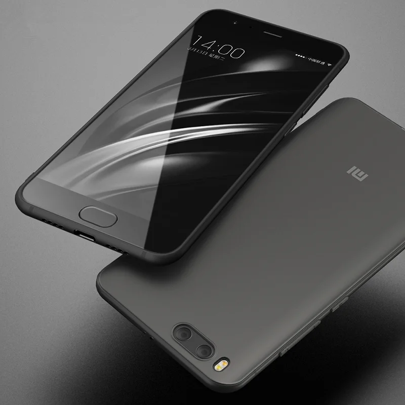 Zg матовый мягкий чехол TPU для сяо Mi 6 5.15 дюйм(ов) ультра-тонкий 0.6 мм ТПУ ми mi Анти