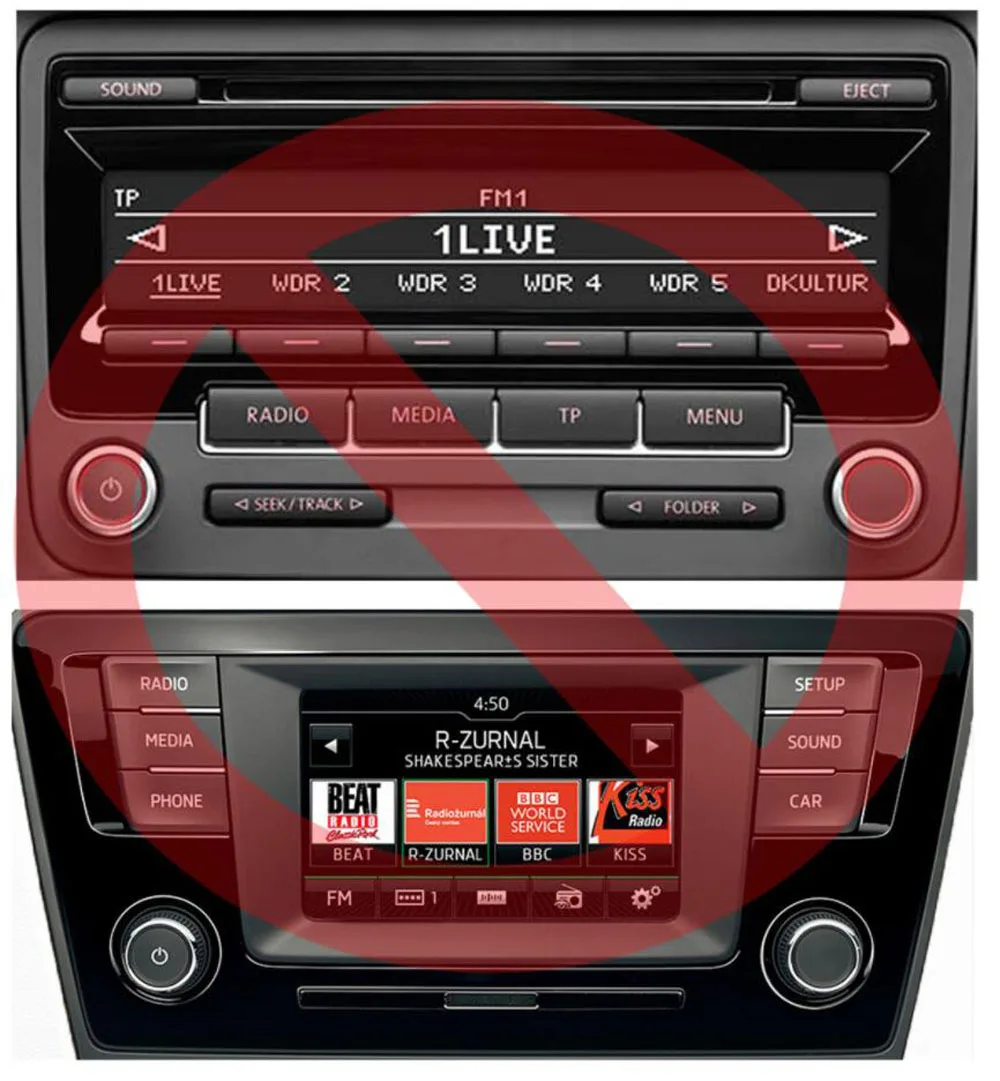 Bluetooth микрофон Biurlink AUX USB аудио адаптер для Volkswagen радио RCD RNS210 310 315 Passat B7 Polo Golf 6 Tiguan ab