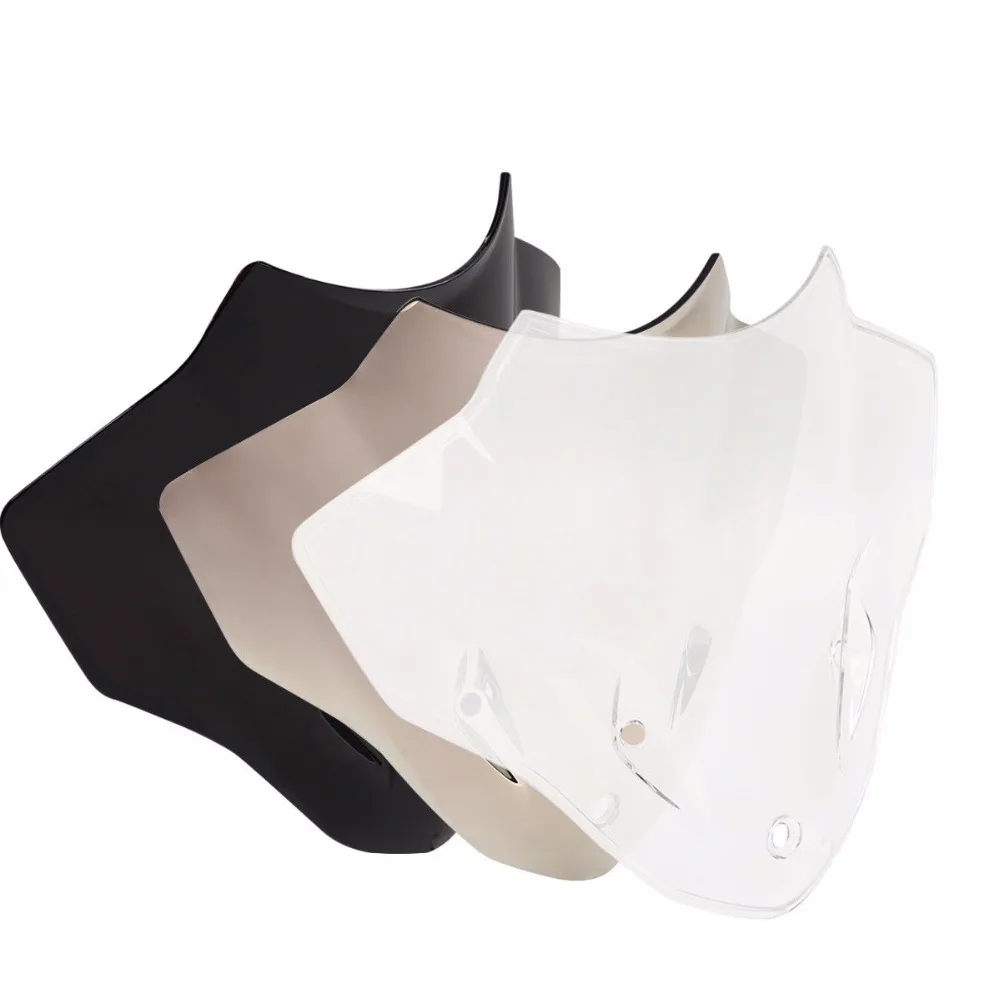 Мотоцикл PC Пластиковые предварительно просверленные ветровое стекло ветрового