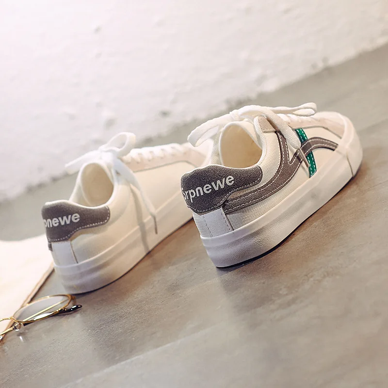 

High Quality Women Casual Sneakers Shell Head Women's Canvas Shoes Low Top Spring and Autumn Female Flat Casual Shoes