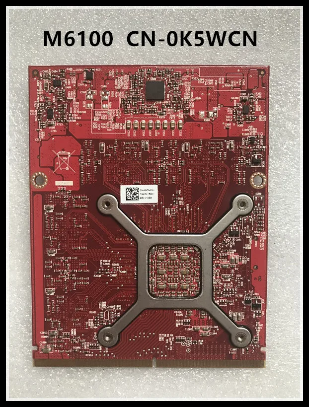 Новая видеокарта M6100 2 ГБ GDDR5 для Dell 8760 Вт M6600 M6700 M15X M17X R3 CN 0K5WCN 216 0843006|Платы