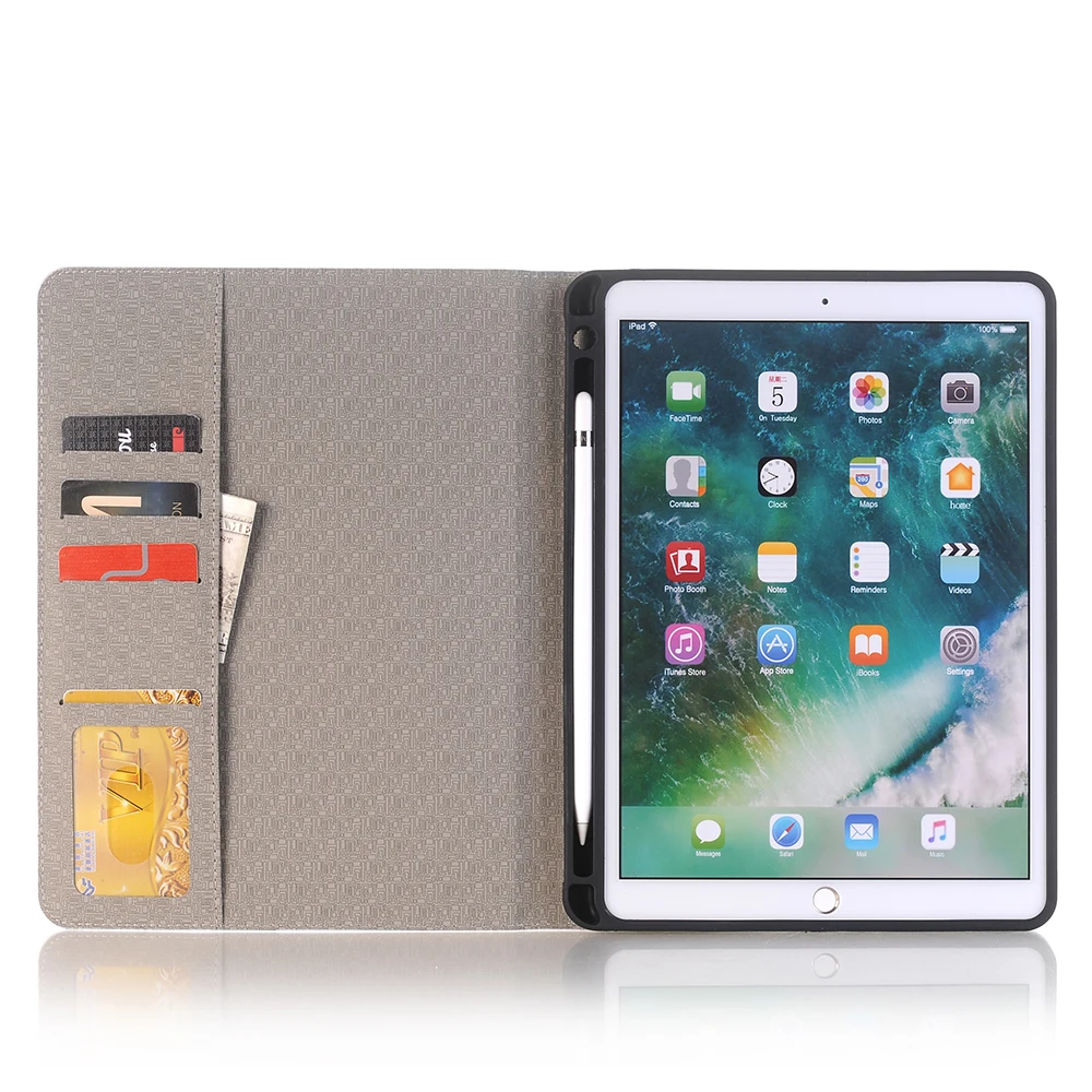 С рисунками животных из мультфильмов кожаный чехол для Apple iPad Pro 12 9 2015 2017 A1584 A1652 A1670
