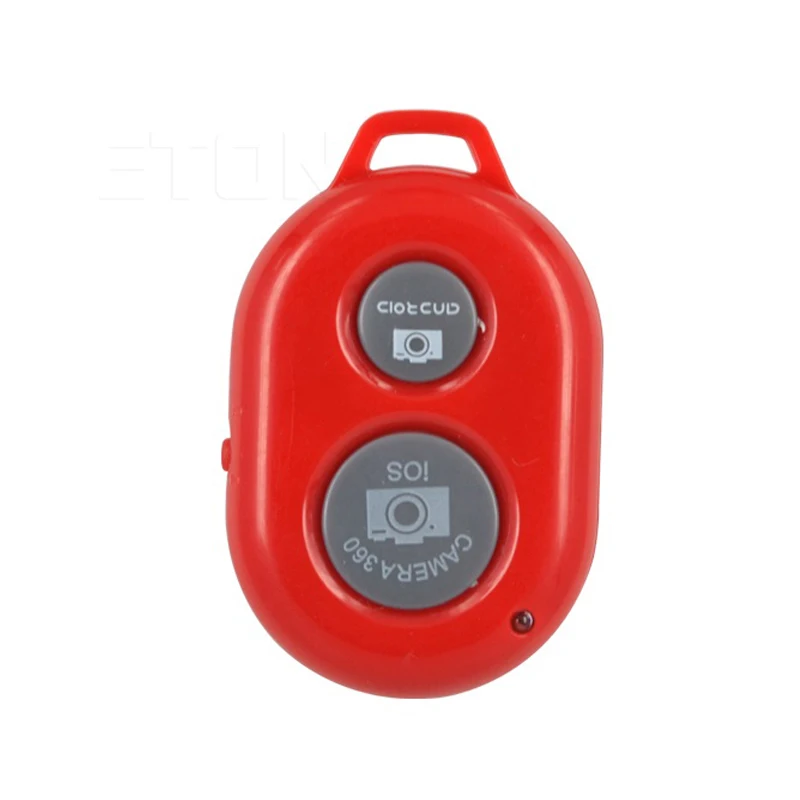 Red Bluetooth телефон Автоспуск кнопка спуска затвора палка для селфи с затвором релиз беспроводной пульт дистанционного управления для iphone xiaomi huawei Android - Цвет: Red
