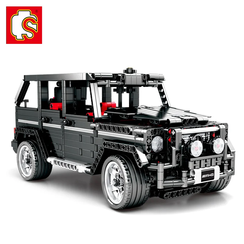 2019 совместимый с Legoing Technic Banz G500 AWD WAGON Moc 2425 Набор строительных блоков Классическая