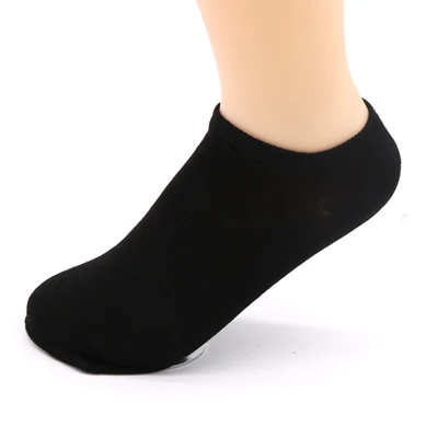 Style1 Black 7 пар, женские носки, летние однотонные тонкие короткие женские короткие носки до лодыжки, женские невидимые носки-лодочки, черные, белые - Цвет: Style1 Black