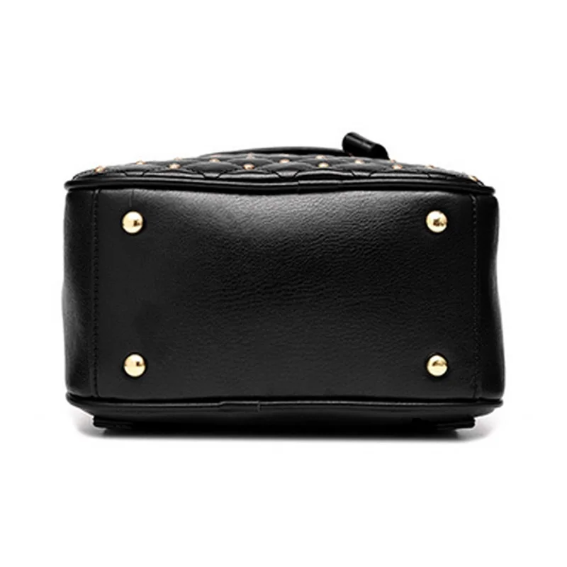 Женский рюкзак с заклепками DIGERUI Модный повседневный из искусственной кожи