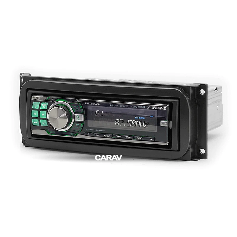 1Din Fascia Для CHRYSLER Grand Cherokee DODGE для PLYMOUTH Радио DVD стерео панель крепление приборной