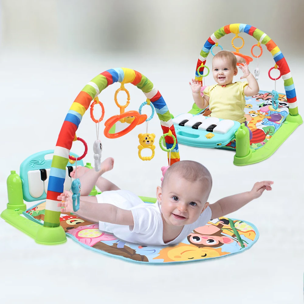 Baby Toys Play Mats Kids Rug Carpet In Nursery Children Mat Piano Music Educational Developing Electronic Gym | Игрушки и хобби