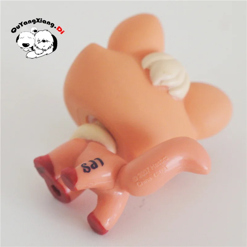 Фигурка животного CWM075 Pet Shop золотистая светильник лая оранжевая Цветочная для