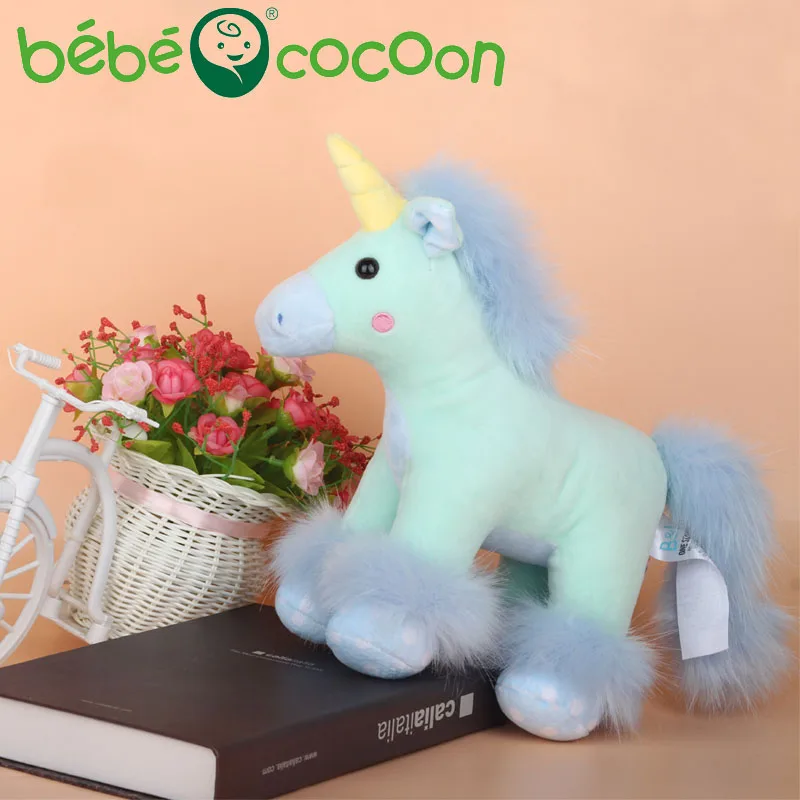Bebecocoon каваи единорог плюшевые прекрасные Pelucia мягкая детские мягкие игрушки для