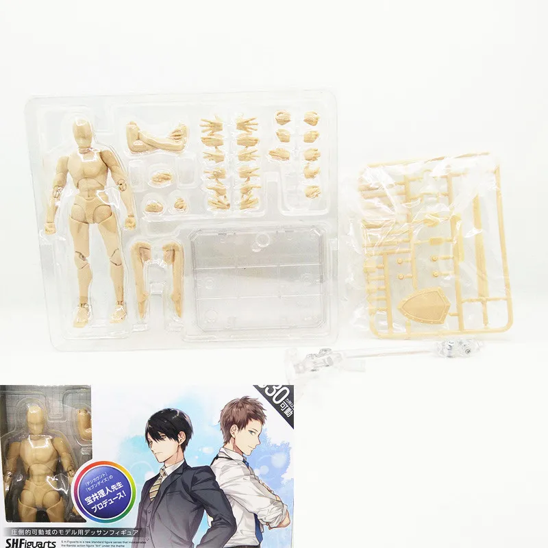 SHFiguarts мульти-шарнир подвижное тело Кун/тело Чан тело-кун серый цвет черный ПВХ фигурка Коллекционная модель игрушки