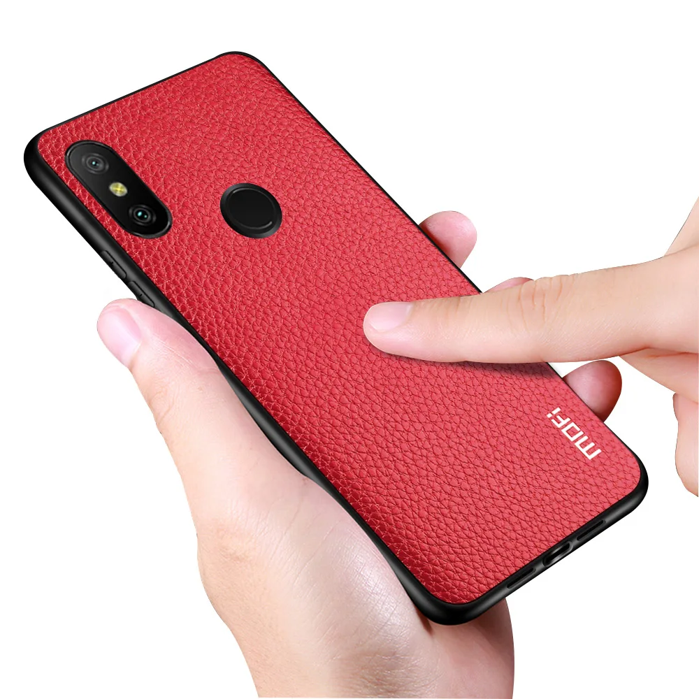 MOFi чехол для телефона для Xiaomi mi A2 Lite чехол из искусственной кожи чехол для mi A2 Lite мягкий чехол из искусственной кожи