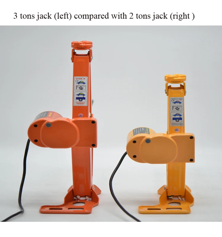Недорогой Электрический подъемный домкрат 12 В 3 тонны с одной функцией высота
