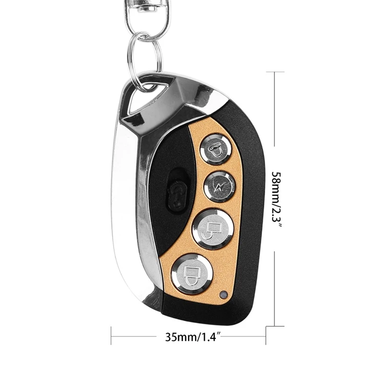 

433MHz Copy Remote Controls Automatic Copy Controllers Car Alarm Motorcycle Alarm