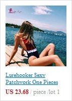 Lurehooker сексуальный цельный купальник с v-образным вырезом, женский купальник с высокой талией размера плюс, купальные костюмы, одноцветные пляжные летние купальники с лямкой через шею