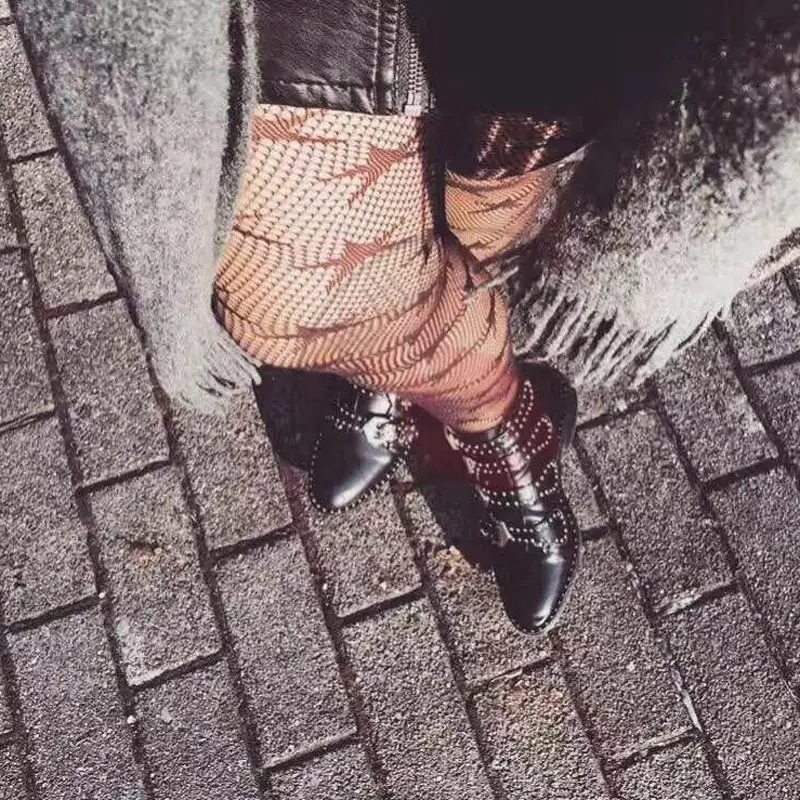 Новинка 2017 модная женская пятиконечная сетчатая Юбка со звездами длинная