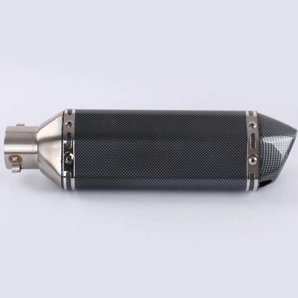 51 мм Универсальный мотоцикл Akrapovic выхлопная Модифицированная глушитель труба скутер велосипед ямы грязи Мотокросс для Yamaha R1 ER6N CBR250R