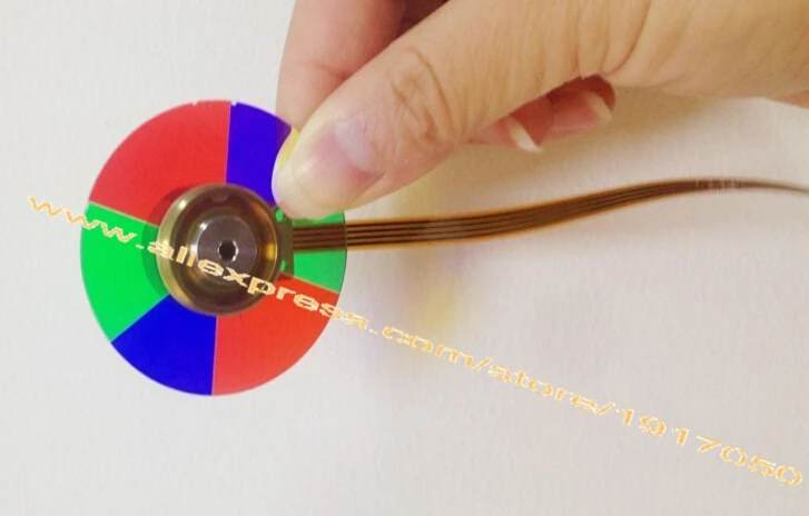 

Projector color wheel for Optoma HD50, 6 segments 44mm