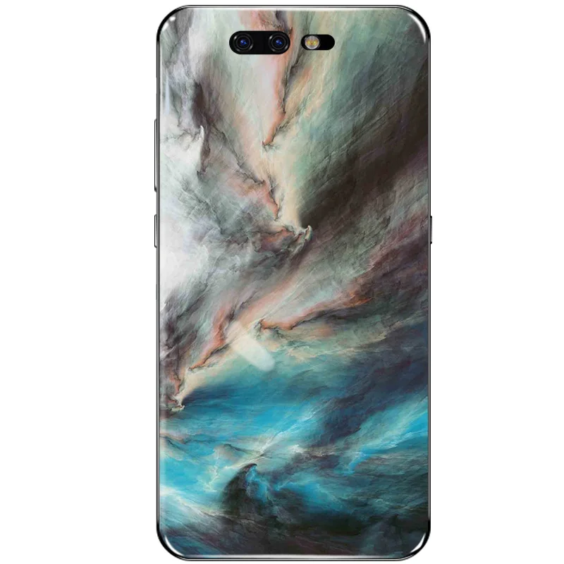 Красочные Камень чехол для телефона Xiaomi Черная Акула игр случаях Мрамор узор