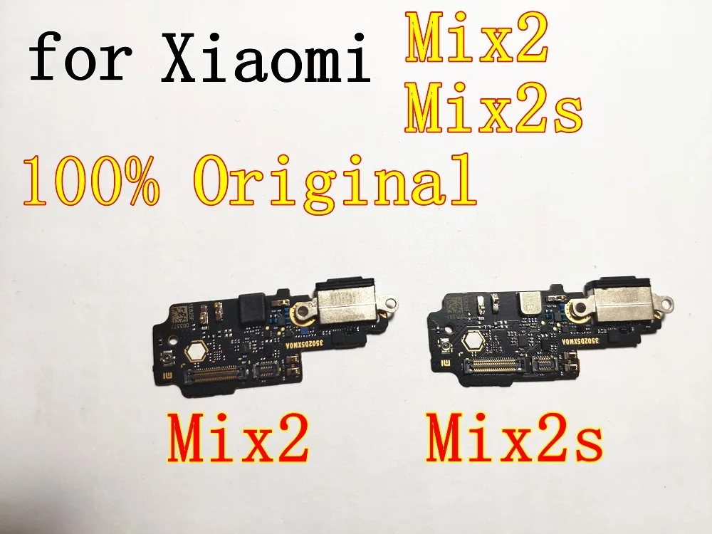 Для xiaomi Mix2 Mix2s usb-порт для зарядки Mix2 Mix2s плата зарядного устройства гибкий кабель для Mix2 MIX2s док-разъем Сменные соединительные детали