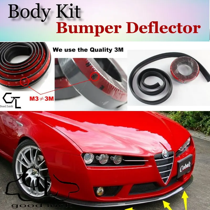 Бампер для губ дефлектор губы Alfa Romeo Brera/Spider AR передний спойлер юбка друзей Тюнинг