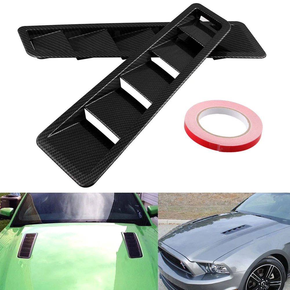 Универсальная панель воздухозаборника для автомобиля 2 шт. АБС пластик