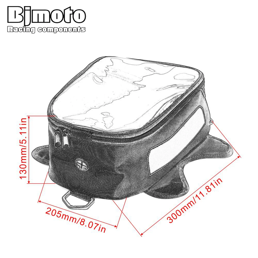

BJMOTO Waterproof Fuel Tank Bag Motorcycle For BMW F800GS F650CS K1200GT K1100RS R1100S R1200GS For Aprilia RS50 RS125 RSV1000R