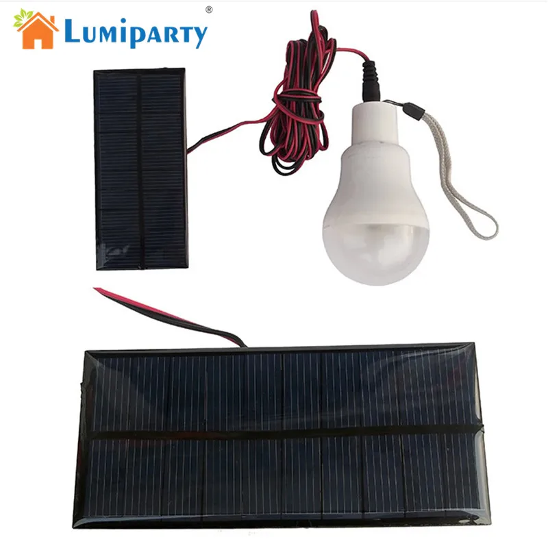 LumiParty переносная лампа на солнечных батареях светодиодная светильник солнечной