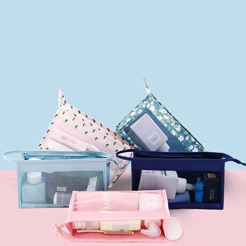 Travel Organizer Handbag Purse Large liner Lady Cheap Female Tote high quality Make Up Bag Women Cosmetic MakeUp bag | Дом и сад