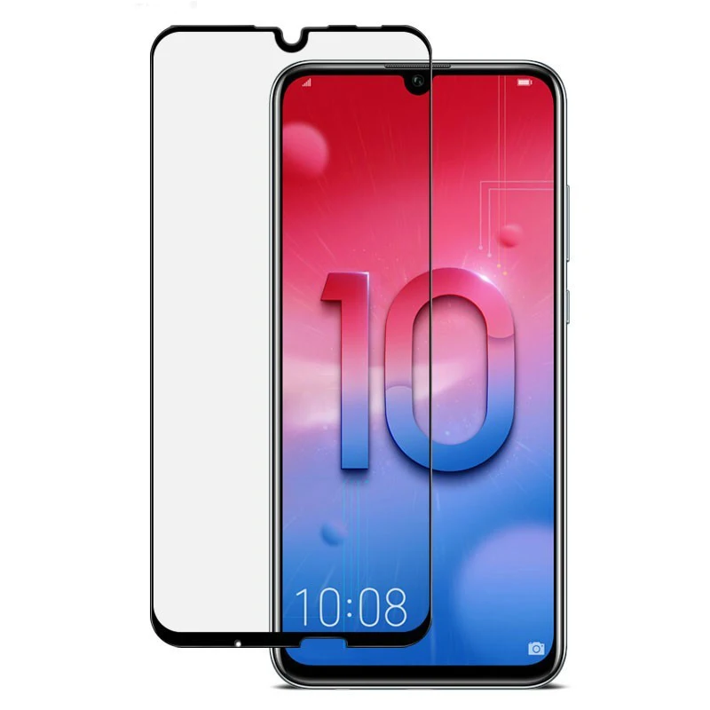 Полное покрытие для huawei Honor 10 Lite/P Smart 2019 чехол закаленное стекло пленка 9 H защитная