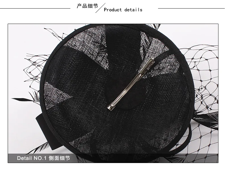 

Europe the original single - linen yarn handmade three - dimensional headdress banquet stage personal photo bridal hair accessor