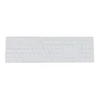 Силиконовый тонкий защитный чехол для клавиатуры с цифровой клавиатурой для Apple iMac прозрачный