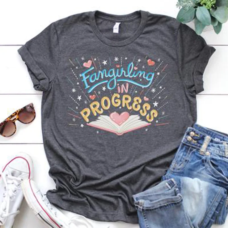 cool book magic reader women t-shirts tee drink me top womens hot female tshirt rainbow t fall tops vintage shirt | Женская одежда