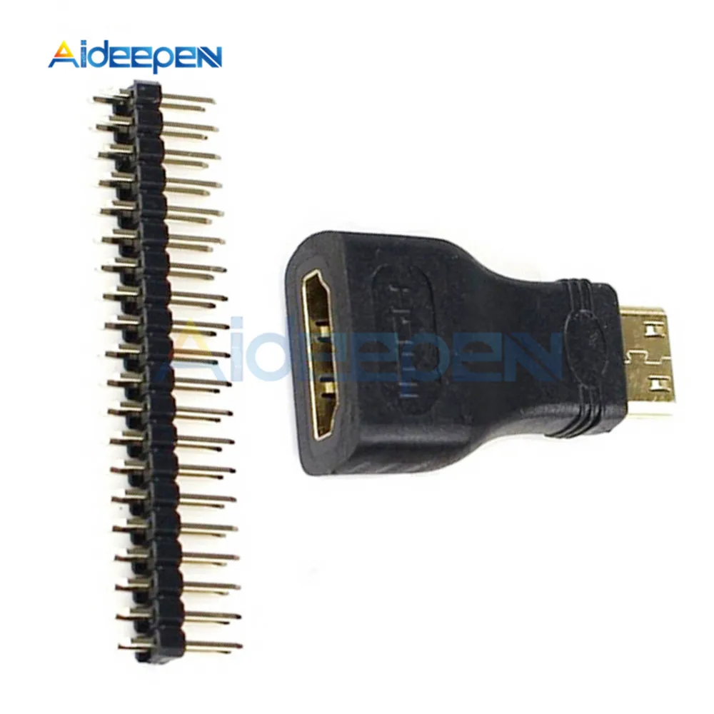 3 в 1 Raspberry Pi набор нулевых адаптеров Mini HDMI адаптер + Micro USB Женский Кабель GPIO
